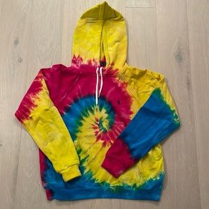 Polo Ralph Lauren Tie Dye Hooded Sweatshirt!